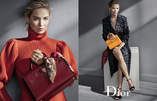 Дженнифер Лоуренс в новой рекламной кампании Dior