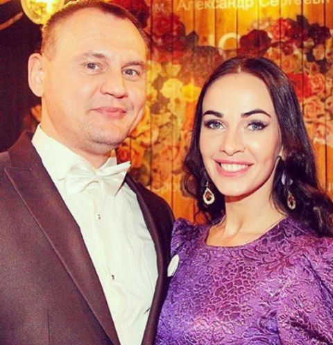 Степан Меньщиков с гражданской женой Евгенией Шамаевой