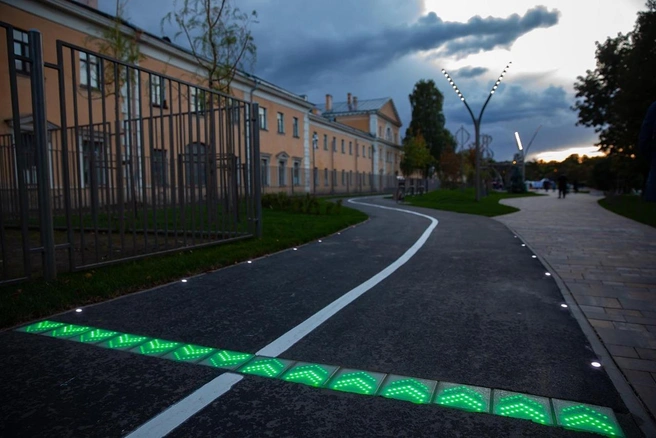 Велоинфраструктура Smart Track в Санкт-Петербурге | Источник: пресс-служба компании «Айра»