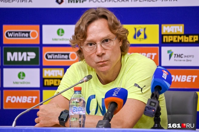 Валерий Карпин ушел из «Ростова» в феврале 2025-го | Источник: Евгений Вдовин / 161.RU