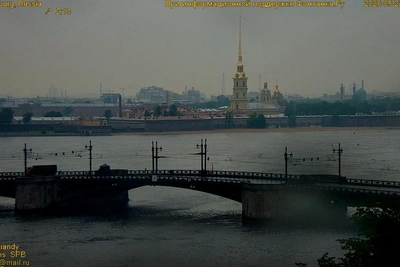 Солнце взошло в 4:06, но скрыто облаками