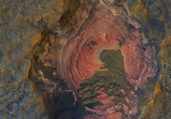 В НАСА показали «сердце Марса»