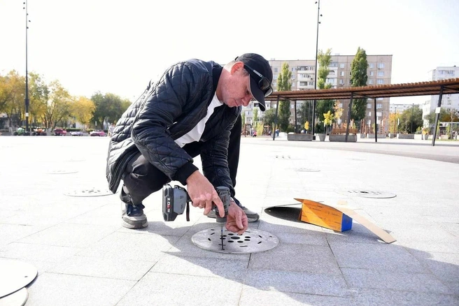 Фонтаны Оренбурга готовят к зиме | Источник: администрация Оренбурга