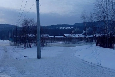 Затопление улиц в Петровск-Забайкальском округе из-за паводка