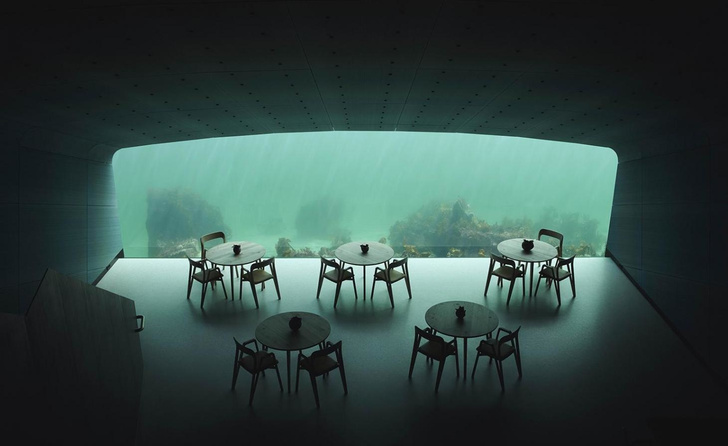 Полное погружение: лучшие подводные рестораны мира (фото 15)
