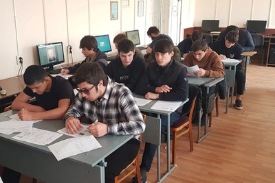 Студенты колледжа Хасавюрта написали «Диктант Победы»