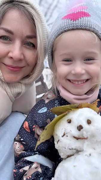 Ирина Усольцева с дочерью