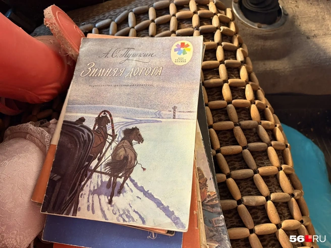 Даже книги в салоне машин исключительно советские | Источник: Николай Сальников / 56.RU