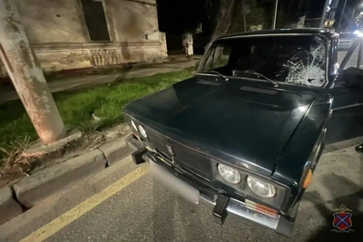 Пожилой водитель такси сбил рабочего на Второй Продольной