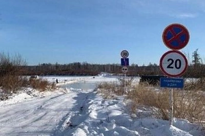 Переправу через Деп закрывают из-за оттепели