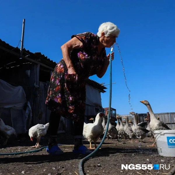 Воду из скважины пьют, чтобы меньше платить в квитанциях  | Источник: Евгений Софийчук / NGS55.RU 