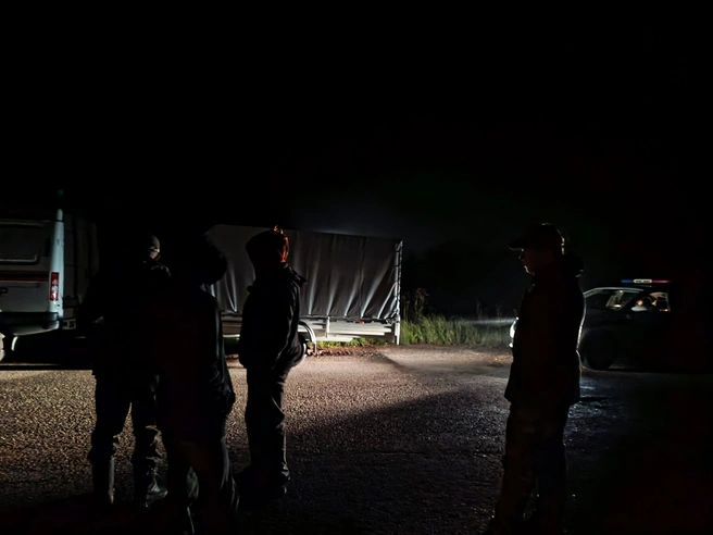 Девочку нашли благодаря объединенным усилиям родителей, добровольцев и сотрудников полиции | Источник: пресс-служба управления поисково-спасательных отрядов Удмуртии