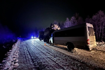 Три массовых ДТП в Иркутской области: 19 пострадавших