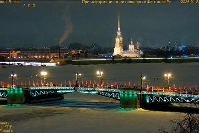 Мороз в Петербурге сохраняется, солнце светит до 17 часов