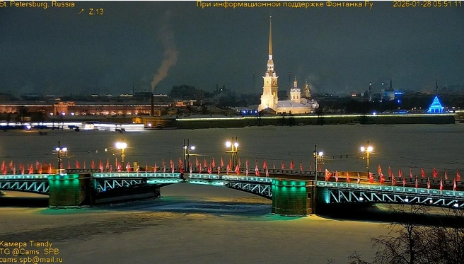 Мороз сохраняется. Зато солнце теперь с нами до 17 часов | Источник: кадр супервидовой веб-камеры