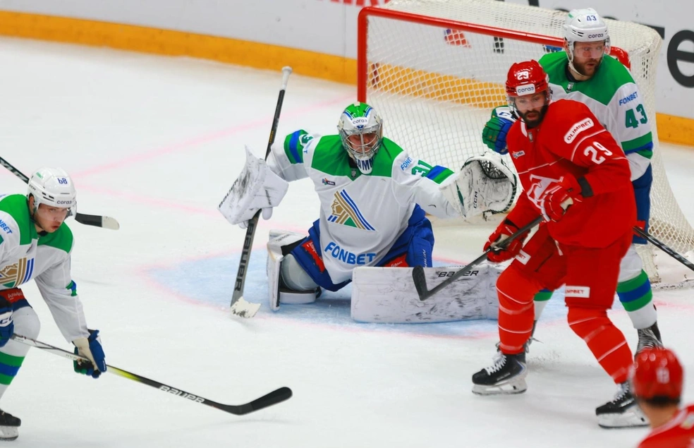 «Спартак» — «Салават Юлаев» 2:1 | Источник: hcsalavat / Vk.com