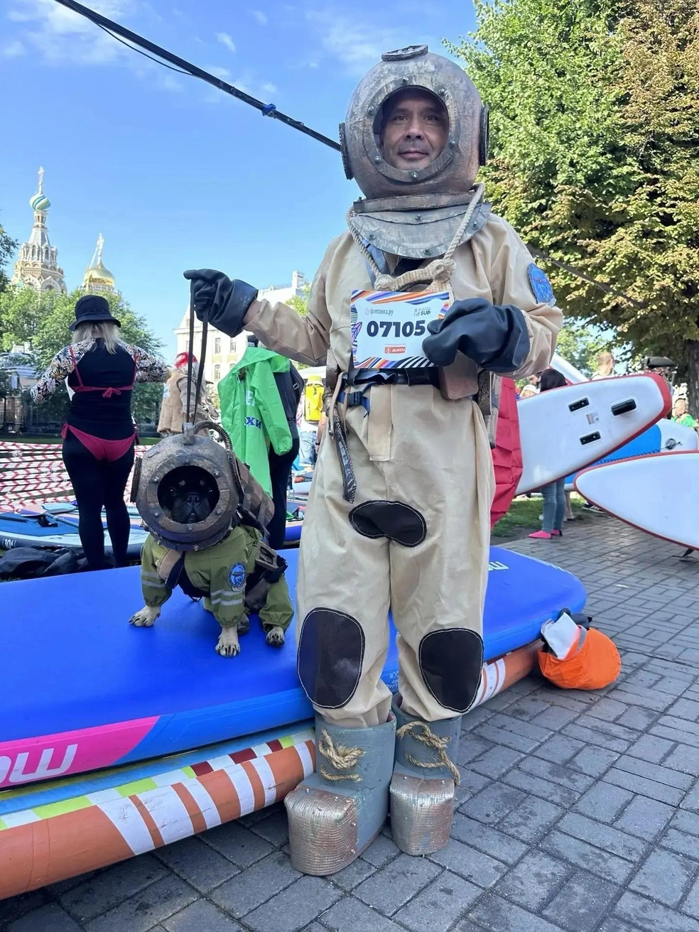 Особенно здорово смотрятся парные образы  | Источник: Фонтанка SUP