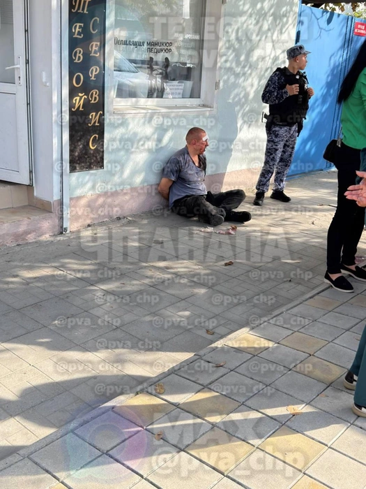 Задержанный | Источник: t.me/pva_chp