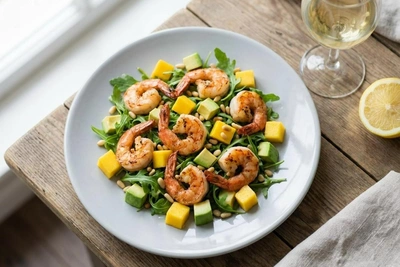 Tropical Temptation: Shrimp Salad Recipe You Can Make in 15 Minutes