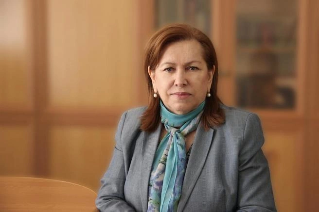 В феврале 2025 года Зинаида Неярохина покинула пост главы Ростова и вернулась в городскую думу уже в качестве только ее председателя | Источник: Rostov-gorod.ru