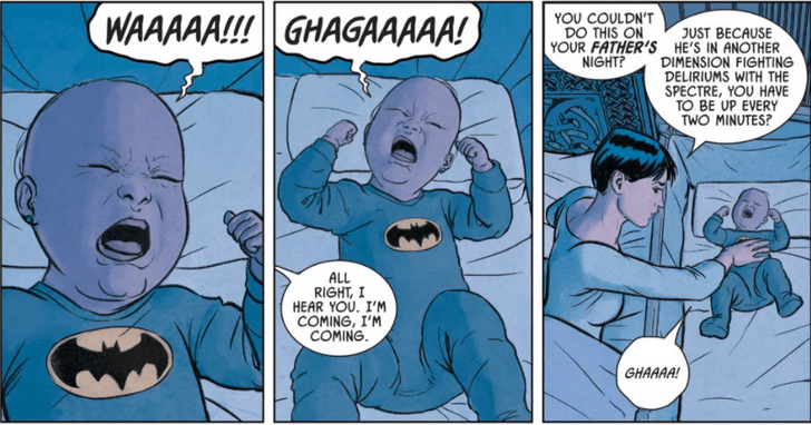 Ого! В комиксе DC у Бэтмена и Женщины-кошки родилась дочка