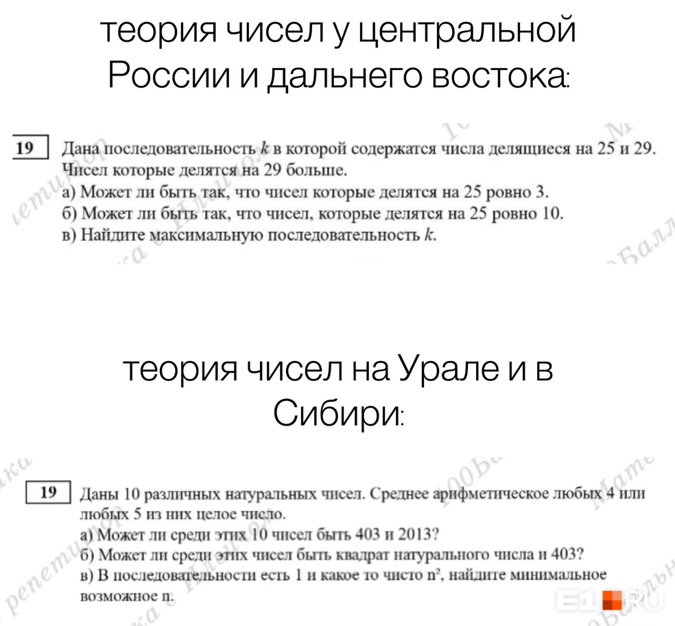 Возрослые, можете уловить принципиальную разницу? | Источник: читательница E1.RU