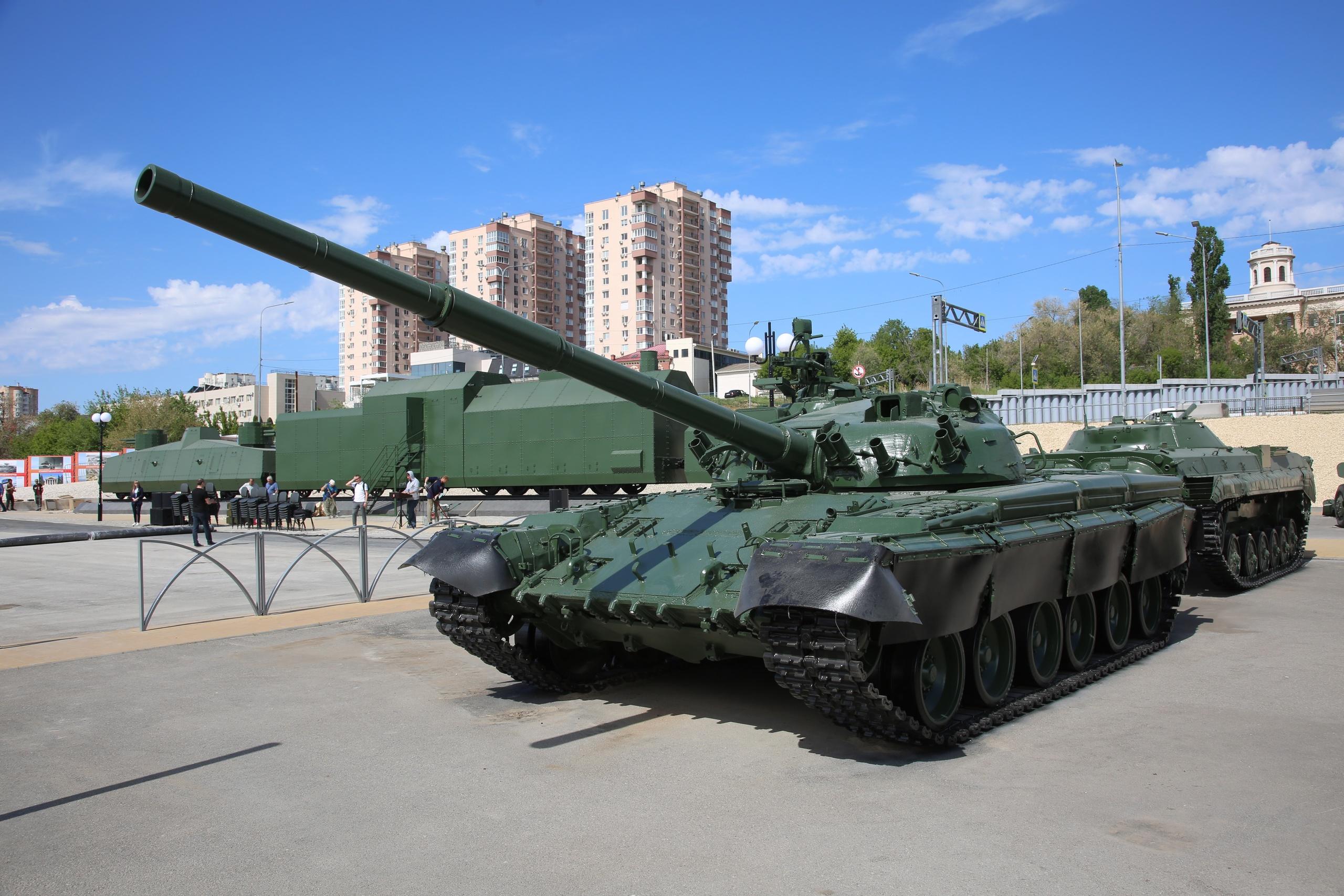 В Волгограде открывают макет бронепоезда на Центральной набережной
