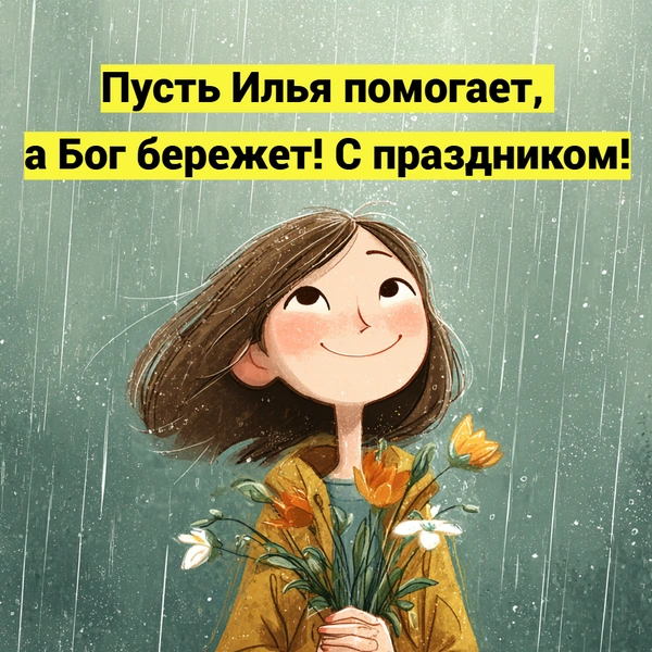 Ильин день в 2025 году, открытки на ильин день, ильин день, ильин день в 2025, какого числа ильин день, ильин день 2025 какого числа, 2 августа ильин день, ильин день почему нельзя купаться | Источник: Midjourney