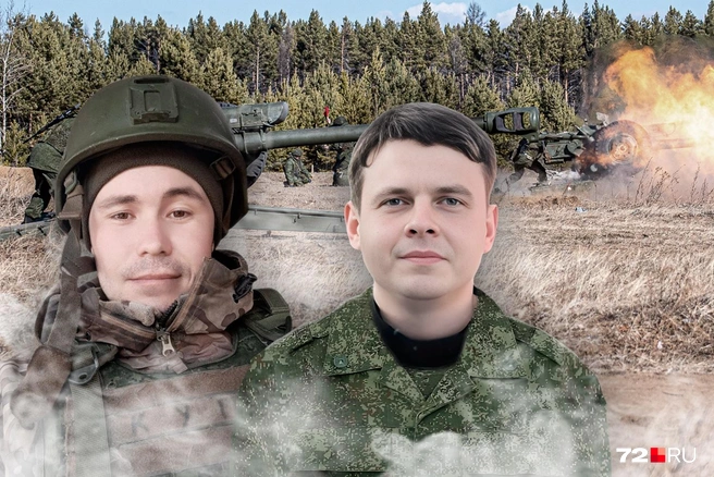 Эльмар Тульметов (слева) и Алексей Мусин (справа) жили в Нижнетавдинском районе | Источник: Администрация Нижнетавдинского района / Telegram; Дмитрий Гладышев / Городские медиа