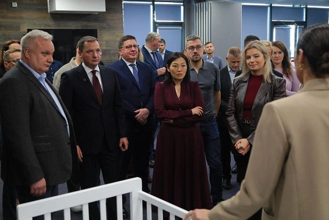 Татьяна Ким высказала мнение, что проект откроет новые возможности в части экспорта | Источник: пресс-служба правительства Архангельской области