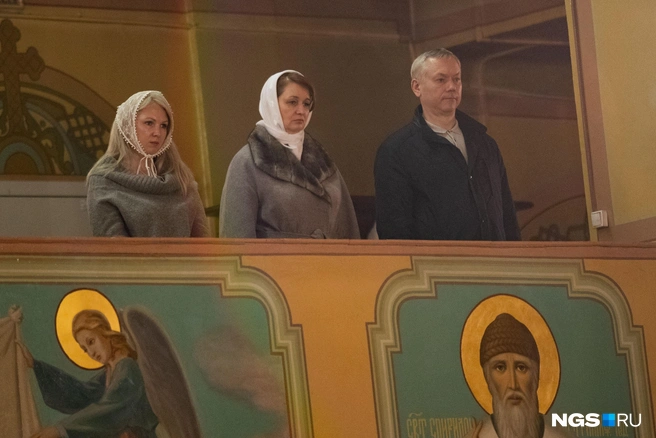 На торжестве побывал губернатор Новосибирской области Андрей Травников | Источник: Андрей Бортко / NGS.RU