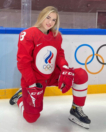 Разглядываем самых горячих хоккеисток олимпийской сборной от России