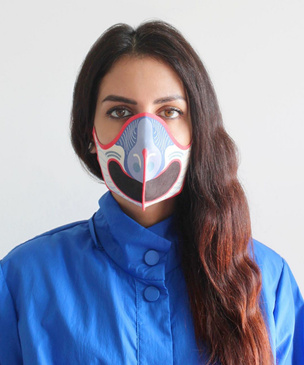 Alcantara представляет: дизайнерские маски для лица
