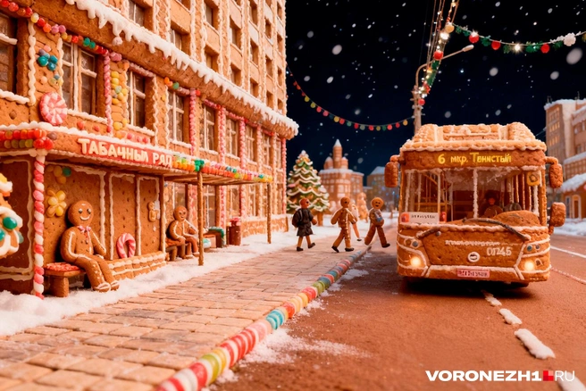 Прокатились бы на таком автобусе? | Источник: Алёна Воропаева / Voronezh1.ru; Дмитрий Гладышев / Городские медиа