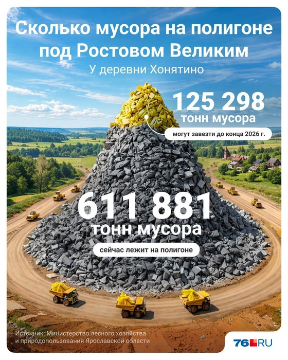 До конца года полигон может увеличиться еще примерно на 1/5. Полигон открыт с 1993 года  | Источник: Полина Авдошина / Городские медиа 