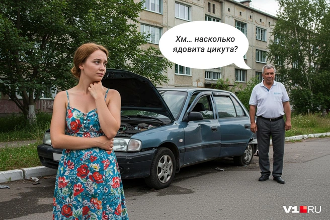 Иллюстрация создана исключительно ради юмора | Источник: Евгения Бикунова