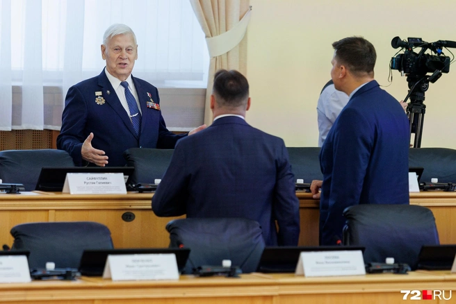 Герой России Владимир Шарпатов был депутатом пятого созыва | Источник: Ирина Шарова / 72.RU