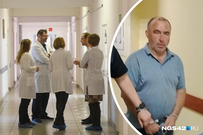 Мужчину задержали в частном доме на отшибе Борового | Источник: Артём Устюжанин / E1.RU, Александр Левчук / NGS42.RU