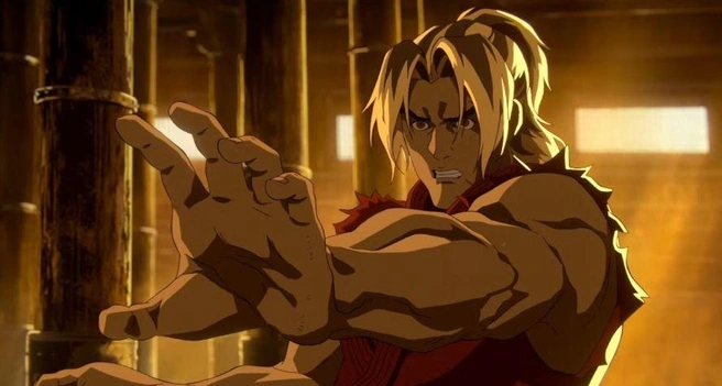 В фильме есть аниме-вставки | Источник: кадр из фильма Street Fighter (18+), реж. Китао Сакурай (Paramount Pictures, 2026)