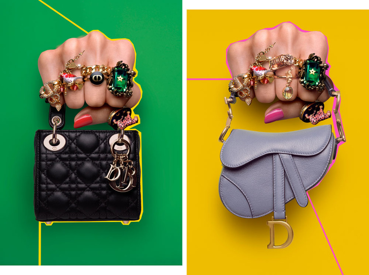 Идеальный летний аксессуар: как выглядят все микро-сумки Dior (и с чем их носить)