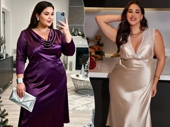 Новогодние образы для девушек плюс-сайз: 7 главных табу