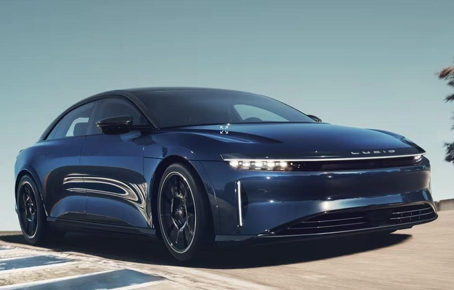 Длина Lucid Air близка к 5 метрам: он сопоставим с Zeekr 001 | Источник: пресс-служба компании Lucid