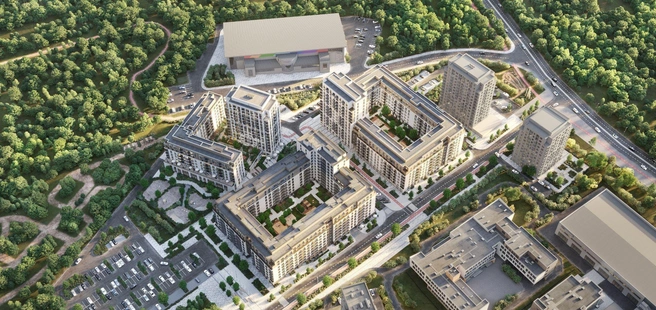 Квартал «Лебедевского» | Источник: Брусника