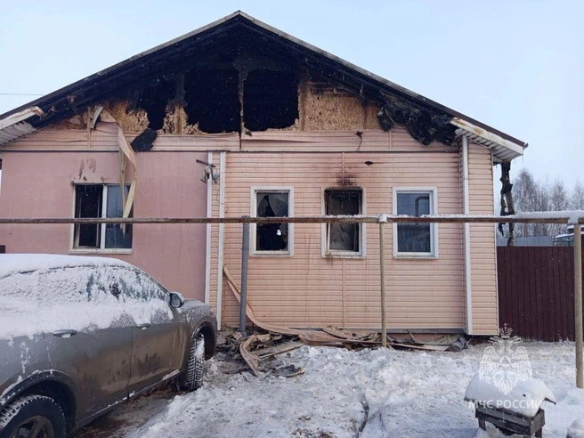 Женщина погибла на пожаре в Нижегородской области | Источник: МЧС по Нижегородской области