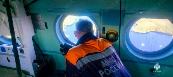 Белое море и острова обследуют и с воды, и с воздуха | Источник: МЧС по Республике Карелия / T.me
