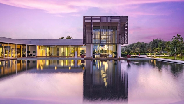 Oberoi Beach Resort, Al-Zorah: отель в ОАЭ по проекту Пьеро Лиссони