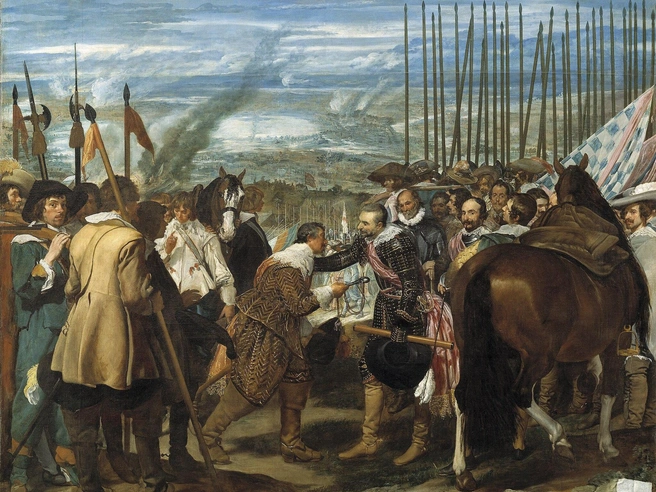 Диего Веласкес. «Сдача Бреды». Ок. 1635 | Источник: Wikimedia Commons