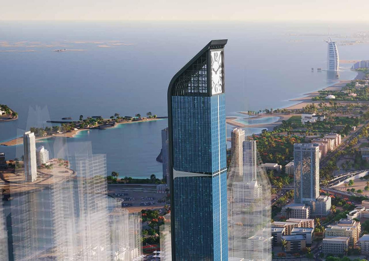 В Дубае построят самую высокую в мире жилую башню с часами: что будет внутри и сколько стоят квартиры?