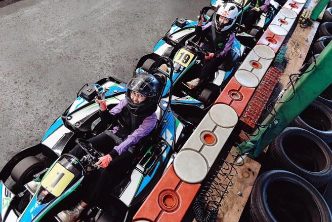 Заезд на картинге поможет сплотить любую команду | Источник: Turba Karting Hall