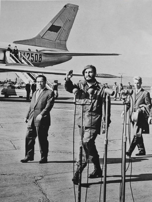 В 1963 году в Советский Союз приехал Фидель Кастро | Источник: Анатолий Грахов